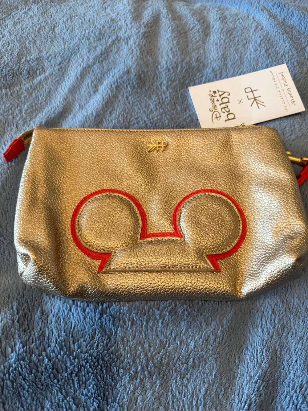 Disney Baby x Freshly Picked Hey Mickey!Classic Zip Pouch